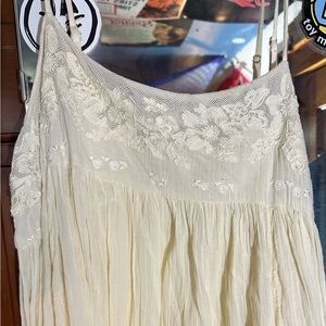 Free People Intimately Confidently Lost Slip Dress NWOT L